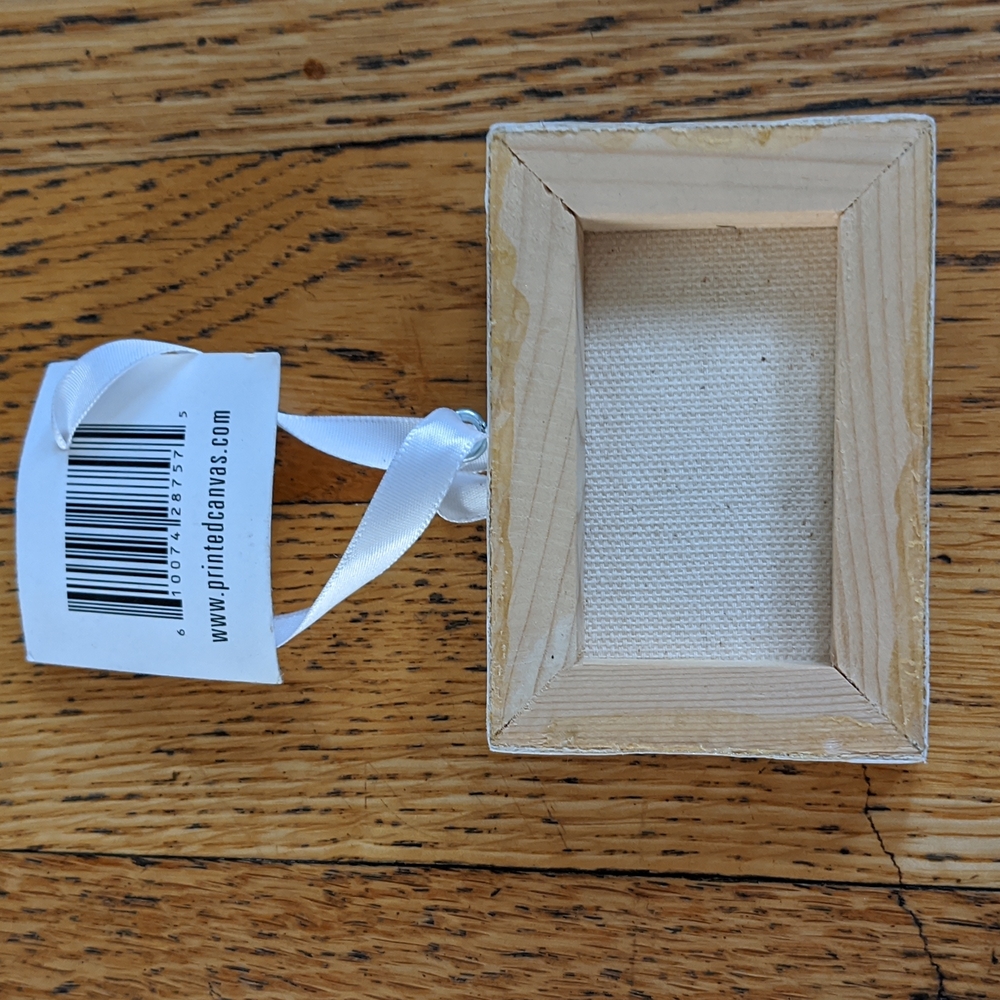 Hand Crafted Mini Canvas Bird - Picture 3 of 3